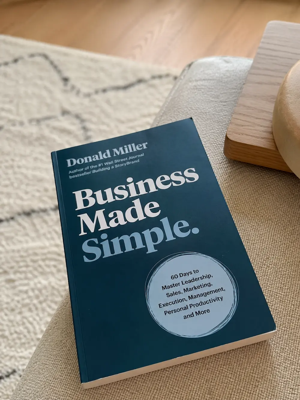Business Made Simple door Donald Miller - boekomslag